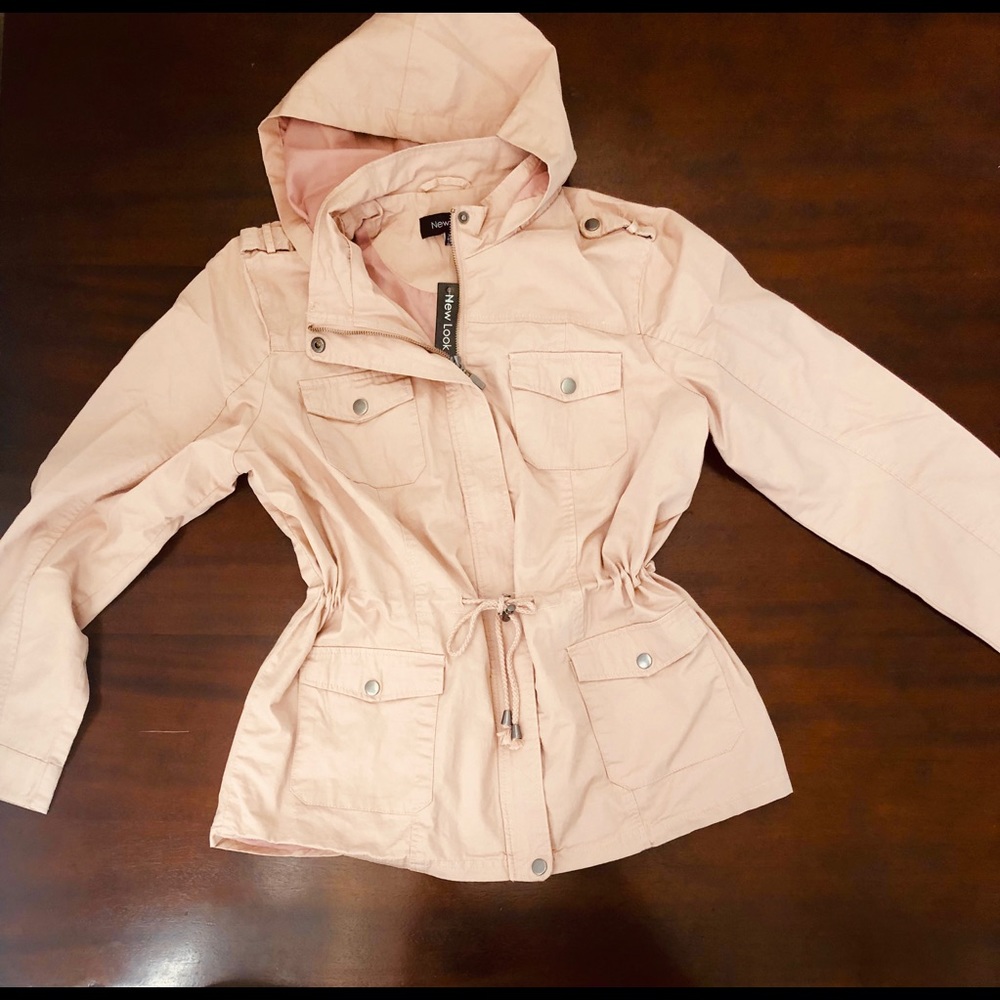 (Used) New Look Dusty Rose Utility Jacket Size XL